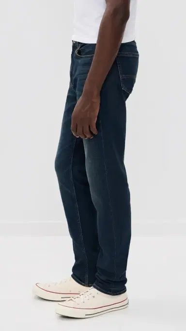 Faherty Stretch Terry Indigo 5 Pocket Jeans 32 Belmar Coast Wash 32 | Thumbnail 4 Faherty Stretch Terry Indigo 5 Pocket Jeans 32 Belmar Coast Wash 32 | Thumbnail 4