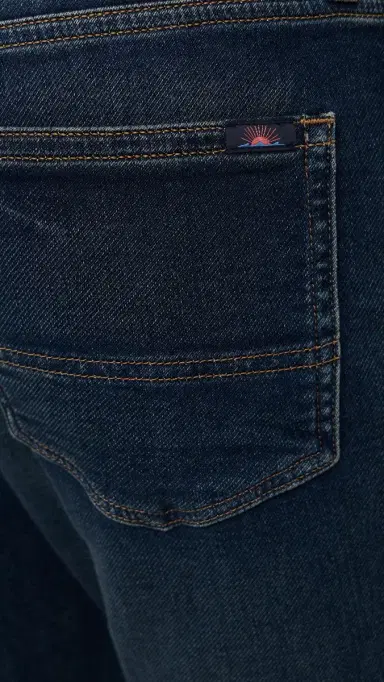 Faherty Stretch Terry Indigo 5 Pocket Jeans 32 Belmar Coast Wash 32 | Thumbnail 6 Faherty Stretch Terry Indigo 5 Pocket Jeans 32 Belmar Coast Wash 32 | Thumbnail 6