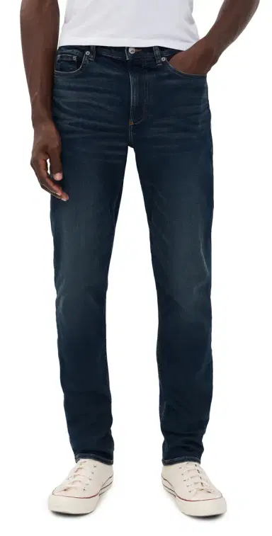 Faherty Stretch Terry Indigo 5 Pocket Jeans 32 Belmar Coast Wash 32 | Thumbnail 1 Faherty Stretch Terry Indigo 5 Pocket Jeans 32 Belmar Coast Wash 32 | Thumbnail 1