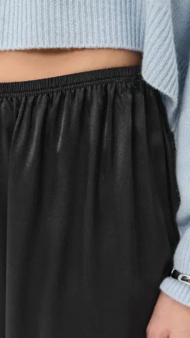 DONNI. The Silk Simple Pants Jet | Thumbnail 6 DONNI. The Silk Simple Pants Jet | Thumbnail 6