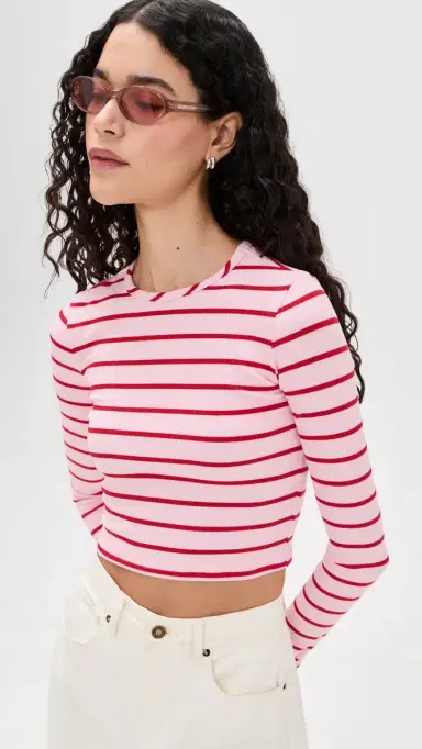 State & Lake Willow Tee Pink/Red M | Thumbnail 2 State & Lake Willow Tee Pink/Red M | Thumbnail 2