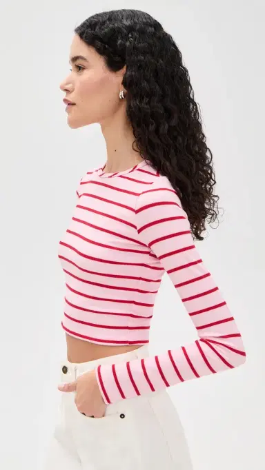 State & Lake Willow Tee Pink/Red M | Thumbnail 4 State & Lake Willow Tee Pink/Red M | Thumbnail 4