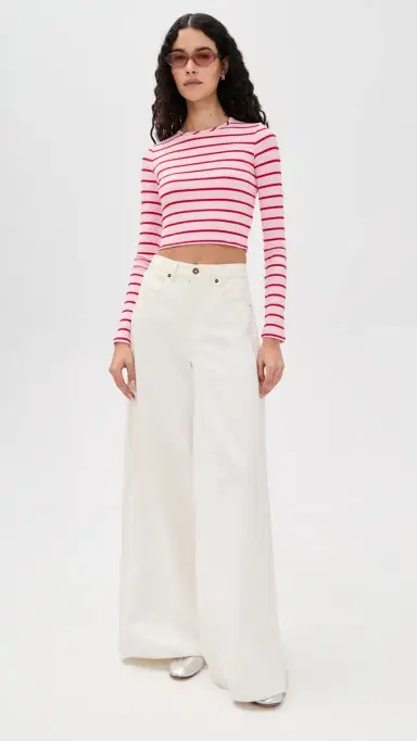 State & Lake Willow Tee Pink/Red M | Thumbnail 5 State & Lake Willow Tee Pink/Red M | Thumbnail 5