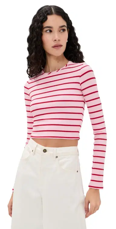 State & Lake Willow Tee Pink/Red M | Thumbnail 1 State & Lake Willow Tee Pink/Red M | Thumbnail 1