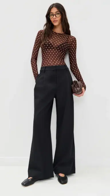LE BOP Reese Pleated Pants Black 2 | Thumbnail 5 LE BOP Reese Pleated Pants Black 2 | Thumbnail 5