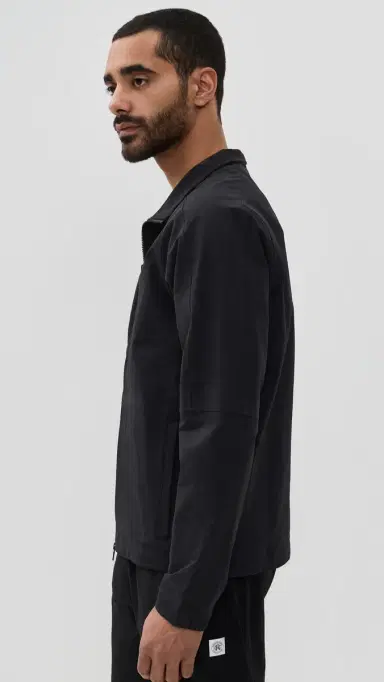 REIGNING CHAMP Nylon Oxford Team Jacket Black S | Thumbnail 4 REIGNING CHAMP Nylon Oxford Team Jacket Black S | Thumbnail 4