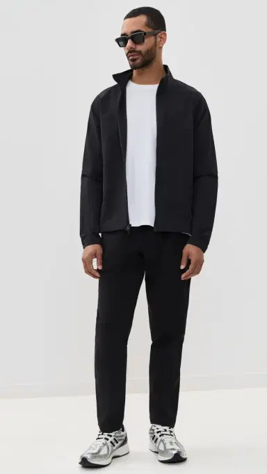 REIGNING CHAMP Nylon Oxford Team Jacket Black S | Thumbnail 5 REIGNING CHAMP Nylon Oxford Team Jacket Black S | Thumbnail 5
