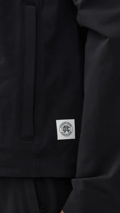 REIGNING CHAMP Nylon Oxford Team Jacket Black S | Thumbnail 6 REIGNING CHAMP Nylon Oxford Team Jacket Black S | Thumbnail 6