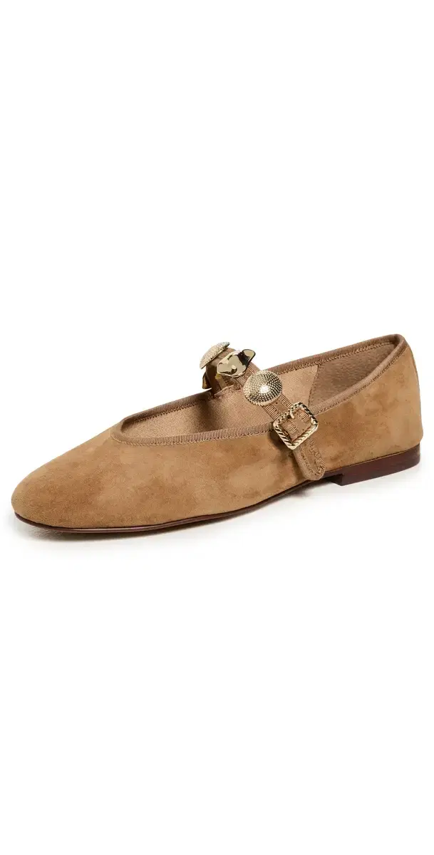 Relan Flats Light Brown Suede Relan Flats Light Brown Suede