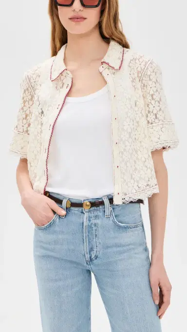 Madewell Skinny Studded Belt Cherry Wood S | Thumbnail 3 Madewell Skinny Studded Belt Cherry Wood S | Thumbnail 3