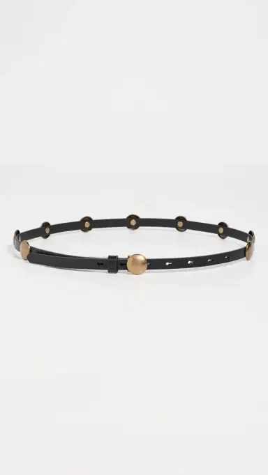 Madewell Skinny Studded Belt True Black L | Thumbnail 2 Madewell Skinny Studded Belt True Black L | Thumbnail 2