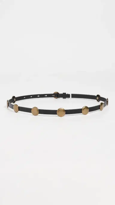 Madewell Skinny Studded Belt True Black L | Thumbnail 4 Madewell Skinny Studded Belt True Black L | Thumbnail 4