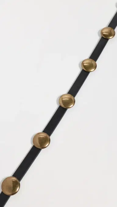 Madewell Skinny Studded Belt True Black L | Thumbnail 5 Madewell Skinny Studded Belt True Black L | Thumbnail 5