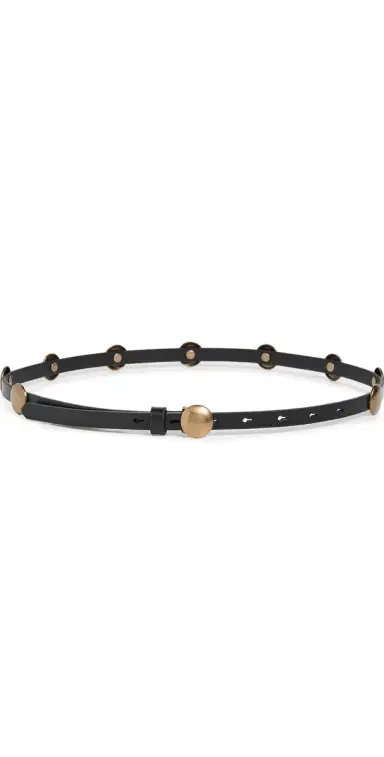 Madewell Skinny Studded Belt True Black L | Thumbnail 1 Madewell Skinny Studded Belt True Black L | Thumbnail 1