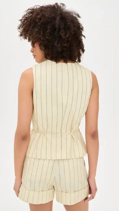 rag & bone Paulette Stripe Vest | Thumbnail 3 rag & bone Paulette Stripe Vest | Thumbnail 3