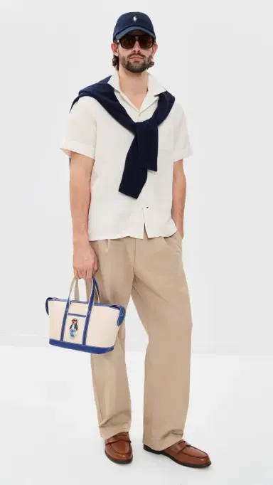 Polo Ralph Lauren Original Label Garment Dyed lubby Linen Shirt Deckwash White | Thumbnail 5 Polo Ralph Lauren Original Label Garment Dyed lubby Linen Shirt Deckwash White | Thumbnail 5