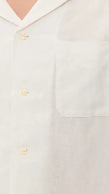 Polo Ralph Lauren Original Label Garment Dyed lubby Linen Shirt Deckwash White | Thumbnail 6 Polo Ralph Lauren Original Label Garment Dyed lubby Linen Shirt Deckwash White | Thumbnail 6