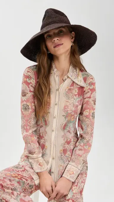 JANESSA LEONE Waverly Brim Hat | Thumbnail 3 JANESSA LEONE Waverly Brim Hat | Thumbnail 3