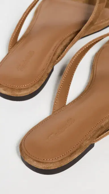 Madewell The Iggy Suede Sandals Glazed Walnut 8 | Thumbnail 4 Madewell The Iggy Suede Sandals Glazed Walnut 8 | Thumbnail 4