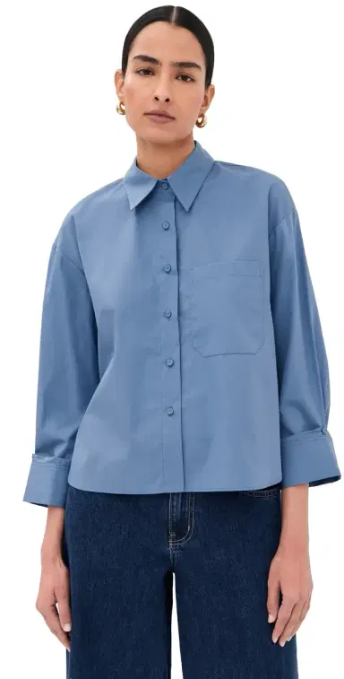 TWP J. D. Button Down hirt Country Blue | Thumbnail 1 TWP J. D. Button Down hirt Country Blue | Thumbnail 1