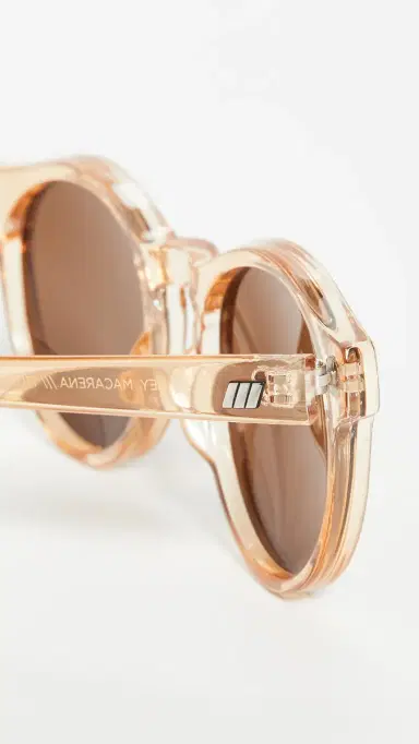 Le Specs Hey Macarena Polarized Sunglasses Blonde/Brown Mono One Size | Thumbnail 5 Le Specs Hey Macarena Polarized Sunglasses Blonde/Brown Mono One Size | Thumbnail 5