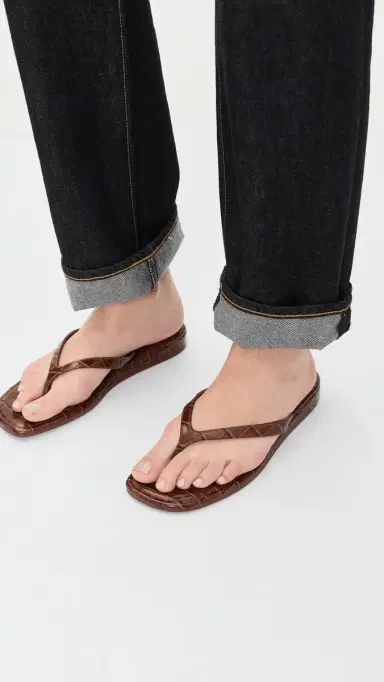 Loeffler Randall Lina Elevated Flip Flops Espresso 8 | Thumbnail 3 Loeffler Randall Lina Elevated Flip Flops Espresso 8 | Thumbnail 3