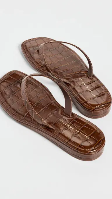 Loeffler Randall Lina Elevated Flip Flops Espresso 8 | Thumbnail 4 Loeffler Randall Lina Elevated Flip Flops Espresso 8 | Thumbnail 4