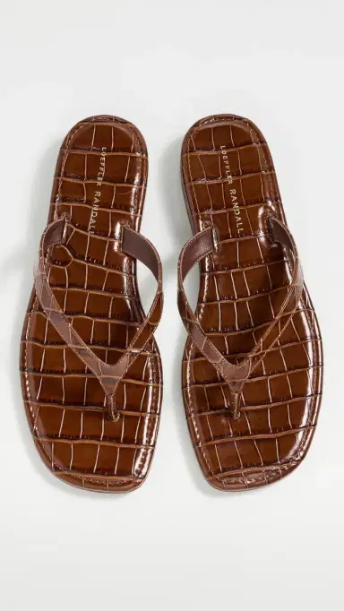 Loeffler Randall Lina Elevated Flip Flops Espresso 8 | Thumbnail 5 Loeffler Randall Lina Elevated Flip Flops Espresso 8 | Thumbnail 5