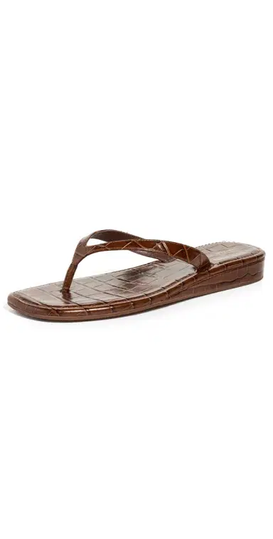 Loeffler Randall Lina Elevated Flip Flops Espresso 8 | Thumbnail 1 Loeffler Randall Lina Elevated Flip Flops Espresso 8 | Thumbnail 1