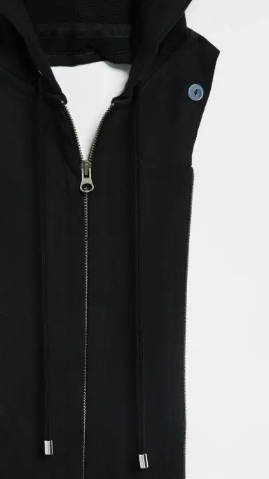 Veronica Beard Hoodie Dickey Black 00-14 | Thumbnail 4 Veronica Beard Hoodie Dickey Black 00-14 | Thumbnail 4