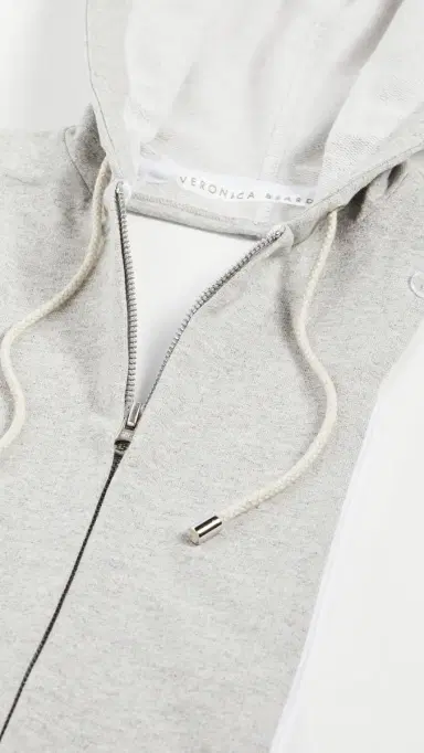 Veronica Beard Hoodie Dickey Heather Grey 00-14 | Thumbnail 4 Veronica Beard Hoodie Dickey Heather Grey 00-14 | Thumbnail 4