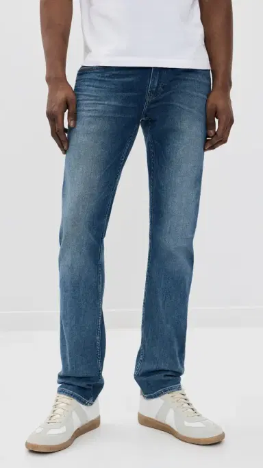 PAIGE Federal Transcend Vintage Slim Straight Jeans - 32 Cartwright 32 | Thumbnail 2 PAIGE Federal Transcend Vintage Slim Straight Jeans - 32 Cartwright 32 | Thumbnail 2