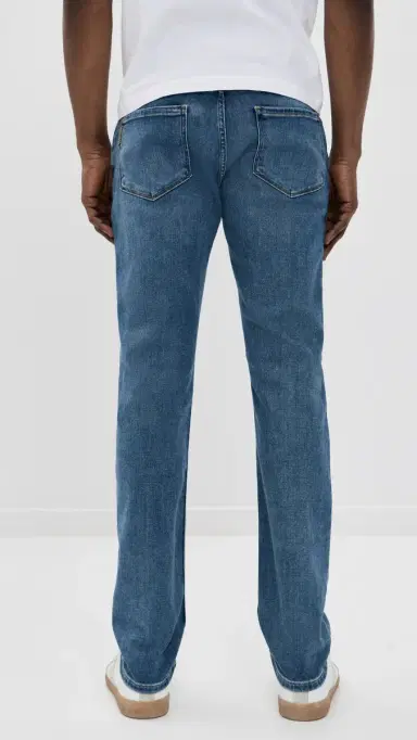 PAIGE Federal Transcend Vintage Slim Straight Jeans - 32 Cartwright 32 | Thumbnail 3 PAIGE Federal Transcend Vintage Slim Straight Jeans - 32 Cartwright 32 | Thumbnail 3
