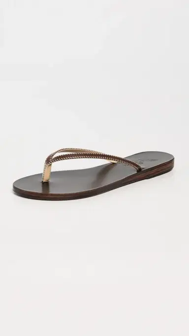 Ancient Greek Sandals Saionara Stitch Sandals Brown | Thumbnail 2 Ancient Greek Sandals Saionara Stitch Sandals Brown | Thumbnail 2