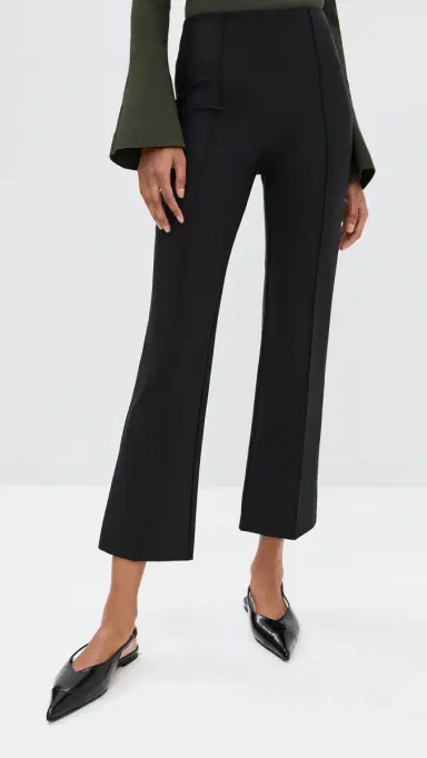 SIMKHAI Michelle Cropped Pants Black | Thumbnail 2 SIMKHAI Michelle Cropped Pants Black | Thumbnail 2