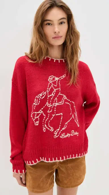 Bailey Rose Sweater Cherry | Thumbnail 2 Bailey Rose Sweater Cherry | Thumbnail 2