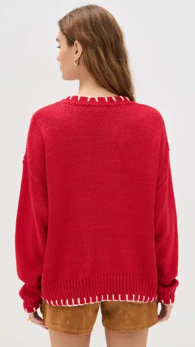 Bailey Rose Sweater Cherry | Thumbnail 3 Bailey Rose Sweater Cherry | Thumbnail 3