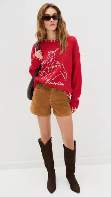 Bailey Rose Sweater Cherry | Thumbnail 5 Bailey Rose Sweater Cherry | Thumbnail 5