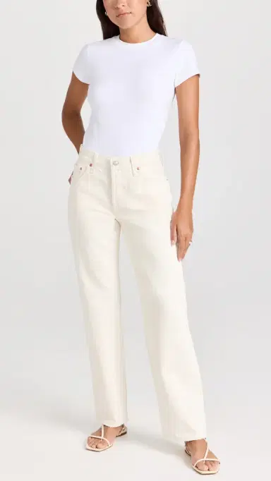 Levi's 501 90s Jeans Ecru White 32 | Thumbnail 5 Levi's 501 90s Jeans Ecru White 32 | Thumbnail 5