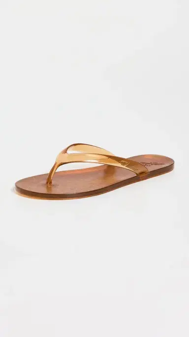 Ancient Greek Sandals Jelly Flip Flops Caramel 41 | Thumbnail 2 Ancient Greek Sandals Jelly Flip Flops Caramel 41 | Thumbnail 2