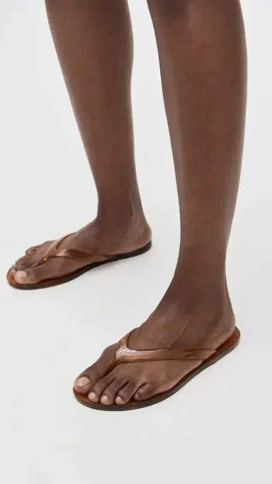 Ancient Greek Sandals Jelly Flip Flops Caramel 41 | Thumbnail 3 Ancient Greek Sandals Jelly Flip Flops Caramel 41 | Thumbnail 3