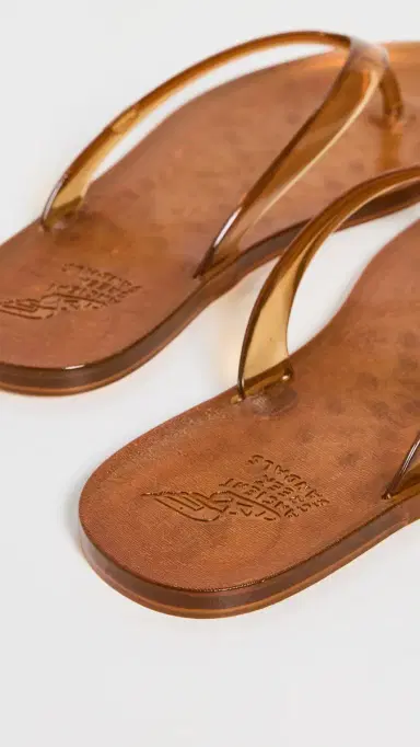 Ancient Greek Sandals Jelly Flip Flops Caramel 41 | Thumbnail 4 Ancient Greek Sandals Jelly Flip Flops Caramel 41 | Thumbnail 4
