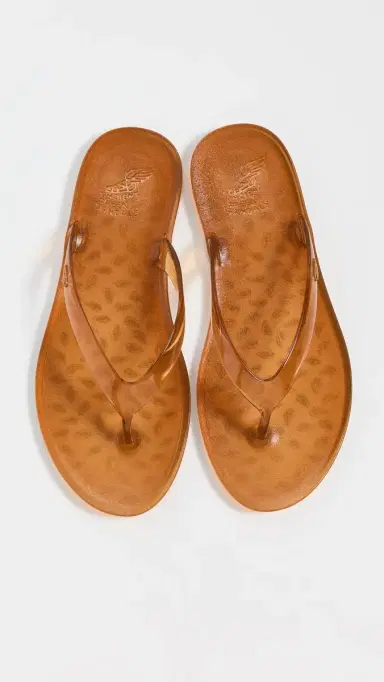 Ancient Greek Sandals Jelly Flip Flops Caramel 41 | Thumbnail 6 Ancient Greek Sandals Jelly Flip Flops Caramel 41 | Thumbnail 6