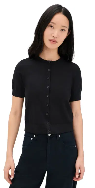 La Ligne Short Sleeve Cardigan | Thumbnail 1 La Ligne Short Sleeve Cardigan | Thumbnail 1