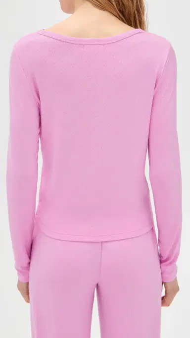 Z Supply Maison Pointelle Top Pink Crush | Thumbnail 3 Z Supply Maison Pointelle Top Pink Crush | Thumbnail 3