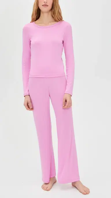 Z Supply Maison Pointelle Top Pink Crush | Thumbnail 5 Z Supply Maison Pointelle Top Pink Crush | Thumbnail 5