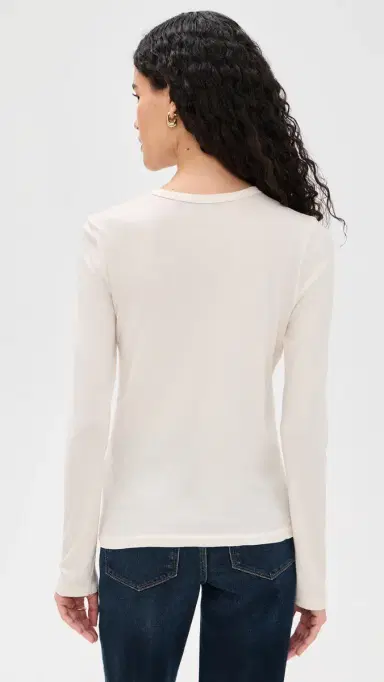 Jenni Kayne Long Sleeve lim Tee Warm | Thumbnail 3 Jenni Kayne Long Sleeve lim Tee Warm | Thumbnail 3
