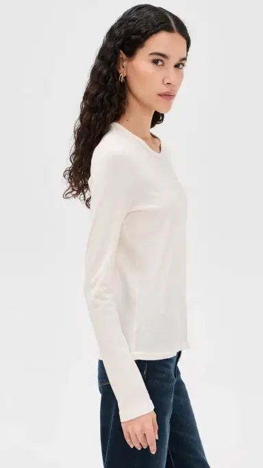 Jenni Kayne Long Sleeve lim Tee Warm | Thumbnail 4 Jenni Kayne Long Sleeve lim Tee Warm | Thumbnail 4