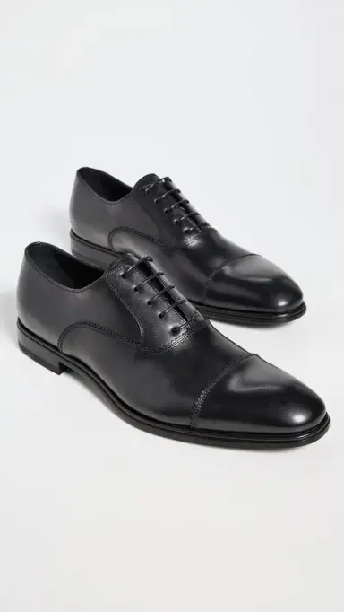 Ferragamo Boston Leather Lace Up Dress Shoes | Thumbnail 4 Ferragamo Boston Leather Lace Up Dress Shoes | Thumbnail 4