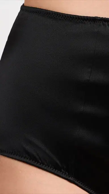 Kiki de Montparnasse Tous Les Jours High Waist Panties Black | Thumbnail 5 Kiki de Montparnasse Tous Les Jours High Waist Panties Black | Thumbnail 5